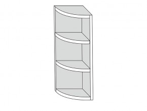 19.30.0р Полка угловая (h=913) радиусная  ЛДСП УНИ в Верхотурье - verhoture.magazin-mebel74.ru | фото